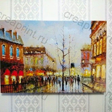 Холст с галерейной натяжкой